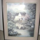 Indiana Artist Linda Bennett  Art Print "JEFFERSON MILL" Framed Signed/Numbered