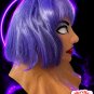 Violet &acirc;�� Purple Raver Girl Latex Mask (Handmade)