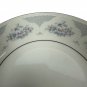 Silverie Sapphire Coupe Soup Bowl 7 5/8" Discontinued Fine China Crafted China