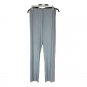 Zara Light Blue Pleated Wide-Leg Pants Size Large Polyester & Elastane