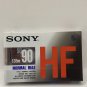 Sony HF 90 Normal Bias 90min Blank Cassette