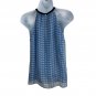Joie Corisande Womens XXS Halter Top Blue French Chambray Casual Lightweight