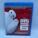 Disney Big Hero 6 Blu-ray DVD HD Collectors Edition 2014 Animated Film PG Disney Big Hero 6 Blu-ray DVD HD Collectors Edition 2014 Animated Film PG