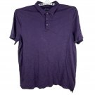 APT.9 Premier Flex Mens Polo Shirt 2XLT Purple Short Sleeve 100% Cotton Casual APT.9 Premier Flex Mens Polo Shirt 2XLT Purple Short Sleeve 100% Cotton Casual