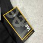 Lee Womens High-Rise Pull-On Skirt Large Black Comfort Waistband Viscose Blend