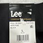 Lee Womens High-Rise Pull-On Skirt Large Black Comfort Waistband Viscose Blend
