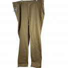 KingSize Mens Big Khaki Pants 50x38 Relaxed Fit Tan Cotton Durable Style Casual KingSize Mens Big Khaki Pants 50x38 Relaxed Fit Tan Cotton Durable Style Casual
