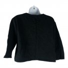 Zara W&B Black Cotton Embellished Long Sleeve Womens Top Size Small Zara W&B Black Cotton Embellished Long Sleeve Womens Top Size Small
