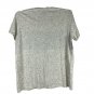 Mossimo Supply Co Mens XL Two Tone V Neck T Shirt Gray Heather Pocket Casual Top