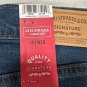 Levi Strauss Signature Womens High Rise Straight Jeans Size 6 W28 Blue Stretch