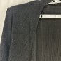 Black Sparkly Open-Front Cardigan 24W By Jump Apparel Acetate/Spandex Blend