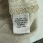 CJ Banks Beige Sleeveless Grommet Accent Denim Vest Size 3X Plus Casual