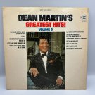 Dean Martins Greatest Hits Volume 2 LP 1967 Stereo Vinyl Reprise Records Pop Dean Martins Greatest Hits Volume 2 LP 1967 Stereo Vinyl Reprise Records Pop