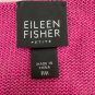 Eileen Fisher Petite Open Knit Fuchsia Linen Sweater Size PM