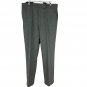 Towncraft Mens Gray Worsted Wool & Dacron Polyester Dress Pants 36W 34L