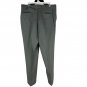 Towncraft Mens Gray Worsted Wool & Dacron Polyester Dress Pants 36W 34L
