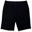 Counterparts Womens Black Shorts Size 14 Mid Rise Stretch Dressy Nylon Blend