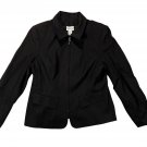 Fashion Bug Womens Black Wool Jacket Size L Full Zip Long Sleeve Classic Style Fashion Bug Womens Black Wool Jacket Size L Full Zip Long Sleeve Classic Style