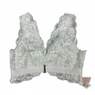 We Are HAH Womens "Got Ur Back" Lace Bralette Size XS White