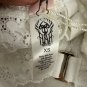 We Are HAH Womens "Got Ur Back" Lace Bralette Size XS White