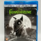 Disney Frankenweenie Blu Ray 3D 2012 Tim Burton Family Animation 4 Disc Combo