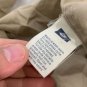 Dockers Mens Khaki Short Sleeve Casual Shirt M Button-Down Cotton Twill