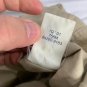Dockers Mens Khaki Short Sleeve Casual Shirt M Button-Down Cotton Twill