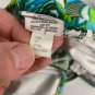 Mossimo Green & Blue Floral Halter Top Size Large