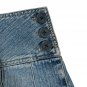 Aeropostale Womens Denim Pleated Mini Skirt Size 3/4 Blue Lightweight Flare