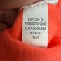 Old Navy Womens Size XXL Sweatshirt "Here And Now" Coral Cotton & Polyester