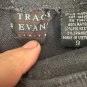 Tracy Evans Limited Junior Women's Gray Dress Trouser Pants Size 9