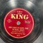 Eddie Smith & The Chief Sweet Bunch Of Daisies Medley/Down Yonder 78 RPM King