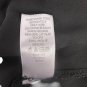 Maurices Womens Purple Black Crochet Cuff Layered 3/4 Sleeve Top Large