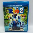 Rio 2 Blu-ray DVD 2014 Animated Comedy Jesse Eisenberg Anne Hathaway Rio 2 Blu-ray DVD 2014 Animated Comedy Jesse Eisenberg Anne Hathaway