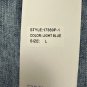 Blue B Collection Womens Large Light Blue Fringe Hem Denim Jeans