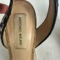 Antonio Melani Womens Leopard Print Cork Wedge Sandals Size 8M Leather Sole