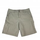 Sonoma Life + Style Womens Original Walking Shorts Size 10 Cotton/Spandex Blend