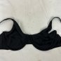 Fruit Of The Loom Womens Black 38D Underwire Bra Cotton Blend Adjustable Straps
