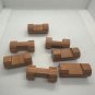 Set Of 8 Wooden Lincoln Logs Replacement Parts