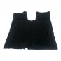 JM Collection Womens Black Pull-On Pants Size M Gold Button Detail Stretchy Fit