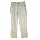 J.Crew Slouchy Boyfriend Jean Womens Size 24 Off-White Cotton Denim
