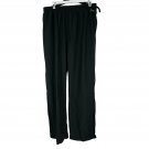 Reebok Youth Boys Black Athletic Pants Size XL Elastic Waist Drawstring