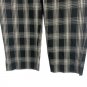 White House Black Market Womens Plaid Capri Pants Size 4R Black & White Stretch