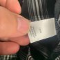 White House Black Market Womens Plaid Capri Pants Size 4R Black & White Stretch