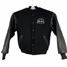 Union Line St. Louis Ford Assembly Logo Varsity Jacket Black Wool Leather Size S Union Line St. Louis Ford Assembly Logo Varsity Jacket Black Wool Leather Size S