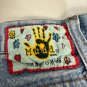 Mudd Womens High-Waisted Denim Shorts Size 3 Blue Casual Vintage Style