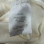 Olivia Warren Womens XL White Hoodie Lightweight Full-Zip Hooded Jacket
