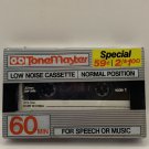 ToneMaster 60 Min Low Noise Cassette for Speech or Music ToneMaster 60 Min Low Noise Cassette for Speech or Music