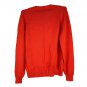 Lands End Mens Sweater V-Neck Size L Tall Orange Knit Made in Japan Warm Delicat