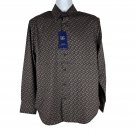 Society Of Threads Mens Slim Fit Floral Shirt No Iron Wrinkle-Free Size M Society Of Threads Mens Slim Fit Floral Shirt No Iron Wrinkle-Free Size M